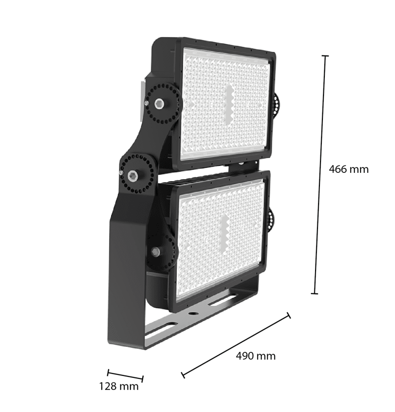 LED-FLÄCHENBELEUCHTUNG | HALIMED | IP66 | 500W