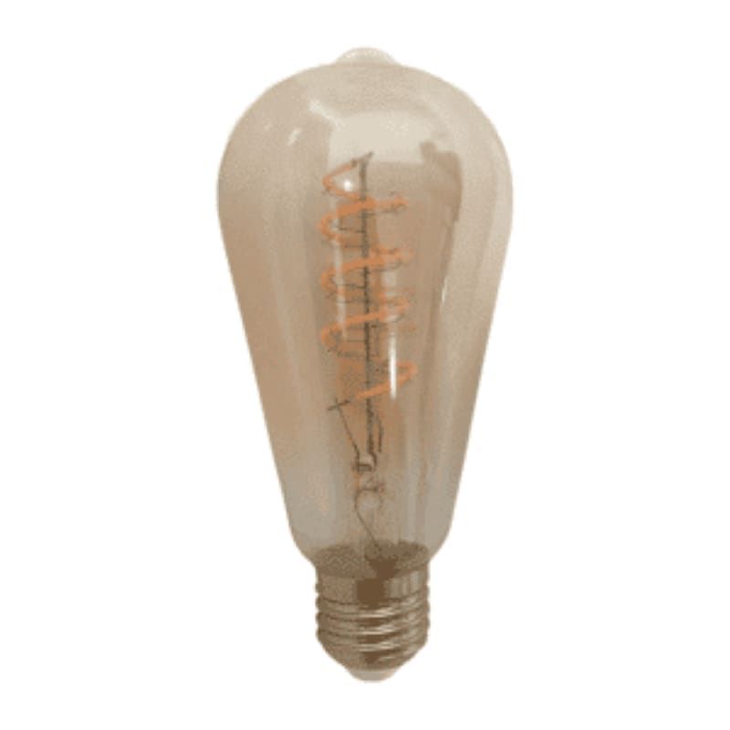 LED-FILAMENT E27 EDISON DIMMBAR BERNSTEIN 6W
