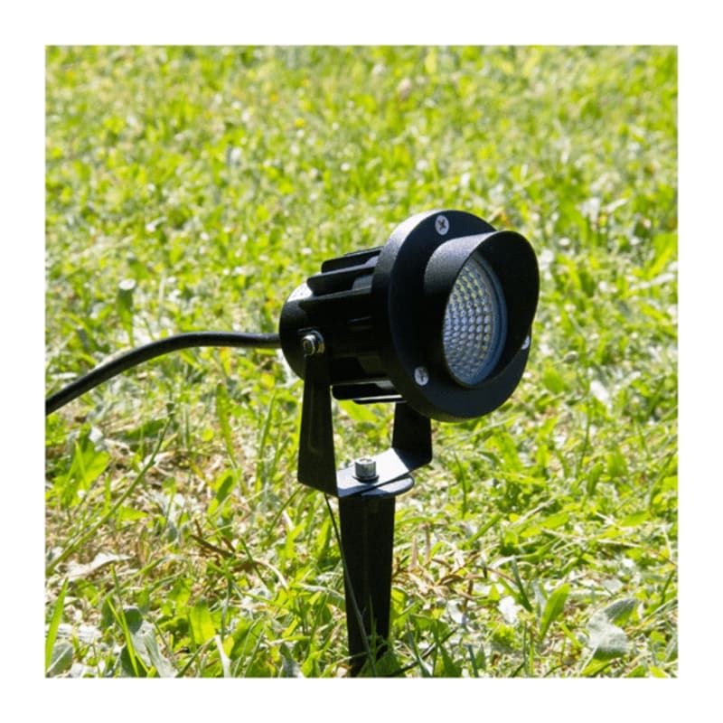 LED-GARTENSTRAHLER MIT GROUND SPIRIT 9W RGB