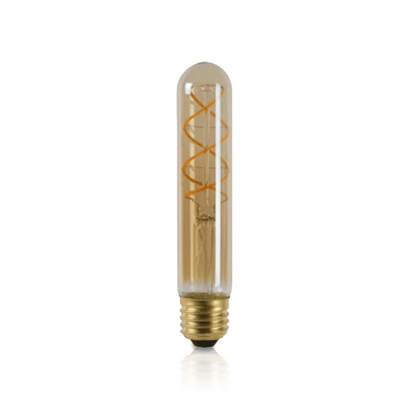 LED-FILAMENT E27-ROHR 185 mm DIMMBAR BERNSTEIN 4 W