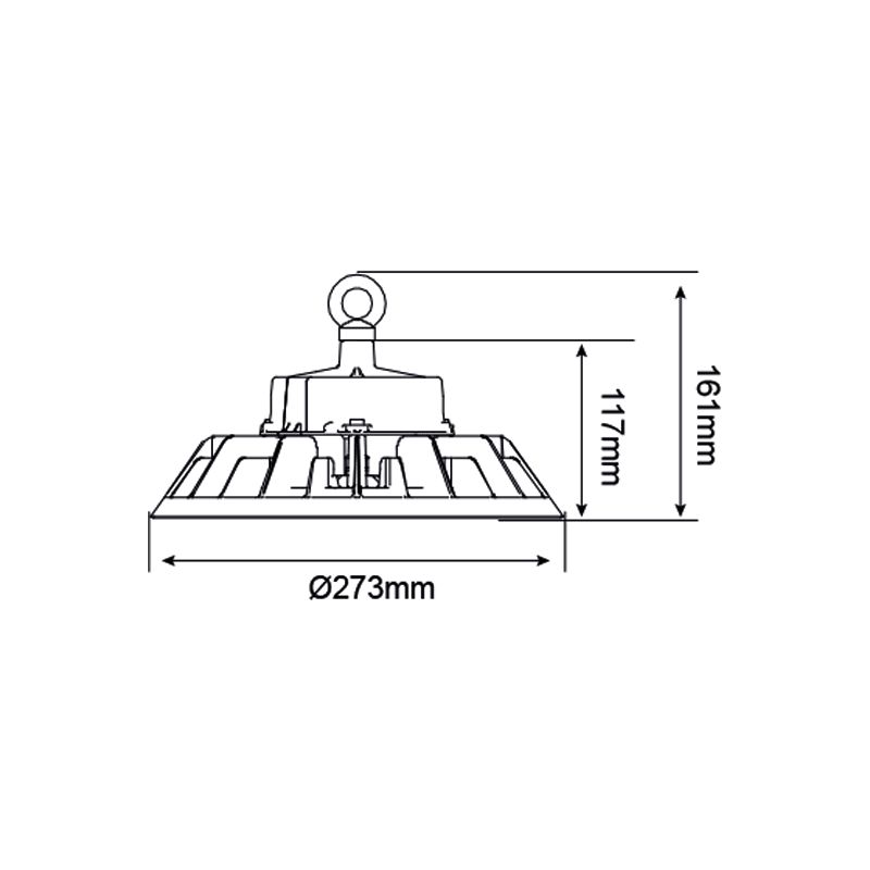 LED HIGHBAY | KALIK | 150W | PHILIPS-Driver | IP65 | 120°