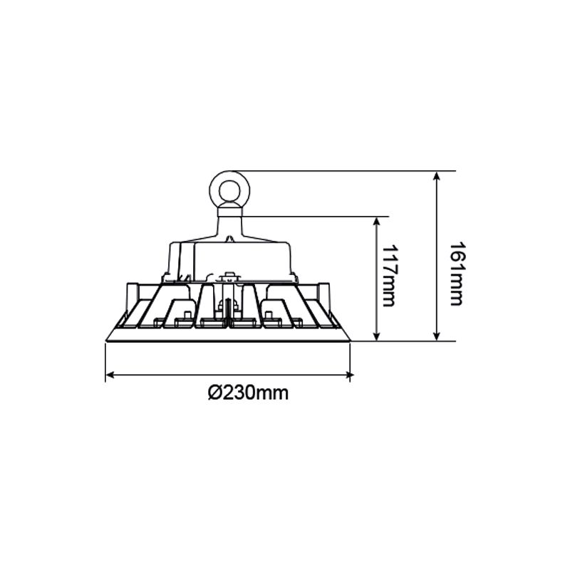LED HIGHBAY | KALIK | 100W | PHILIPS-Driver | IP65 | 120°