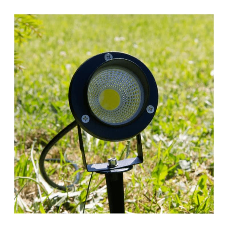 LED-GARTENSTRAHLER MIT BODENSPIRIT 7W