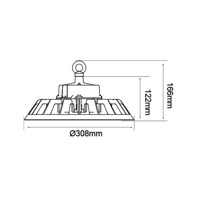 LED HIGHBAY | KALIK | 200W | PHILIPS-Driver | IP65 | 120°