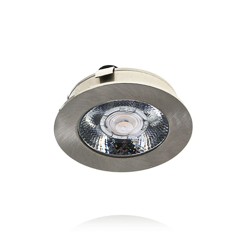 LED-MÖBELSTRAHLER | BASTON | 3W | 12V(DC) | IP44 | SILBER | 14 mm hoch