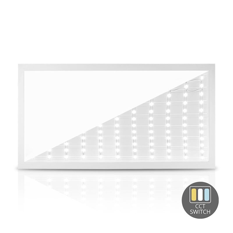 LED-PANEL MIT HINTERGRUNDBELEUCHTUNG | 60X30CM | 24W | CCT-SCHALTER