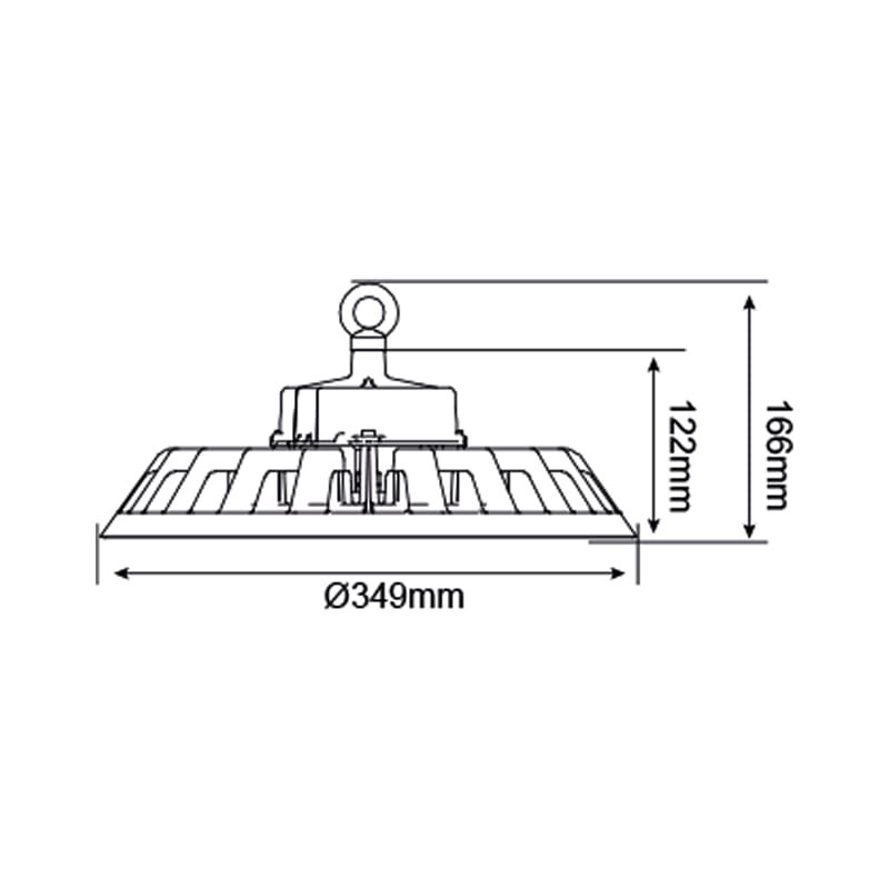 LED HIGHBAY | KALIK | 240W | PHILIPS-Driver | IP65 | 120°