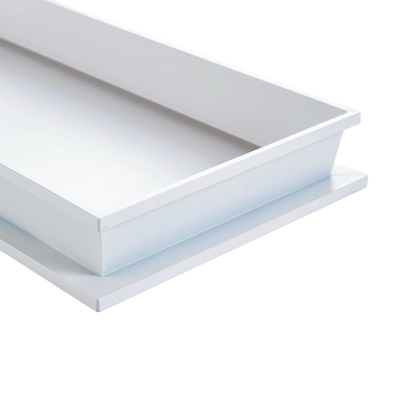 LED PANEEL EINBAURAHMEN | FÜR DACHFENSTEROPTIK | 120×30 | HINTER- UND SEITLICH BELEUCHTET