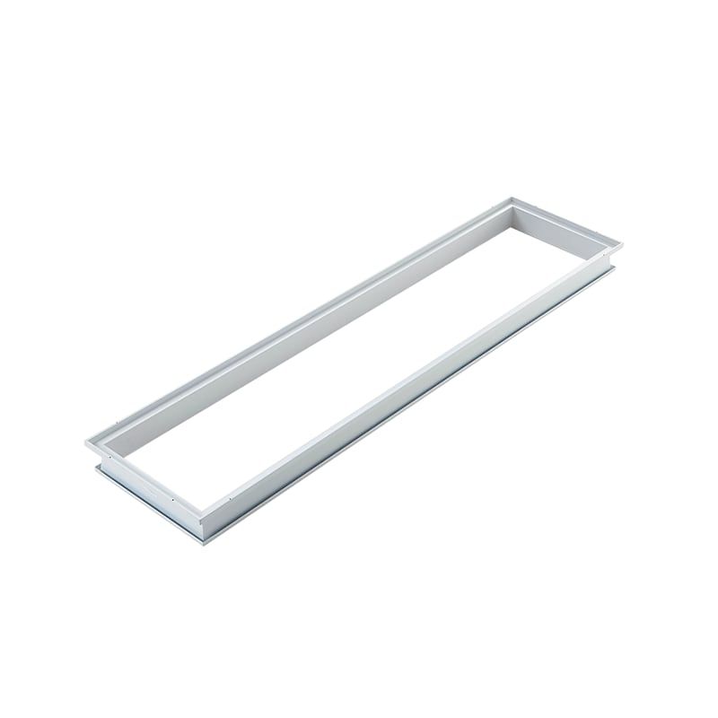 LED PANEEL EINBAURAHMEN | FÜR DACHFENSTEROPTIK | 120×30 | HINTER- UND SEITLICH BELEUCHTET