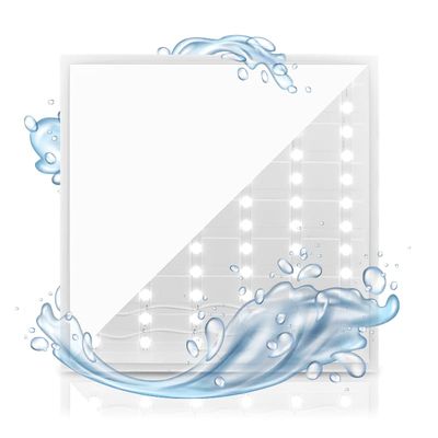 HINTERGRUNDBELEUCHTETE LED PANEEL | 60X60CM | 36W | IP65 | 4000K