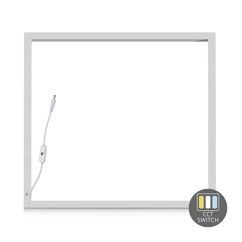 LED-RAHMENPANEL | RANDBELEUCHTUNG | 60x60 | 32W | UGR&lt;23 | CCT-SCHALTER