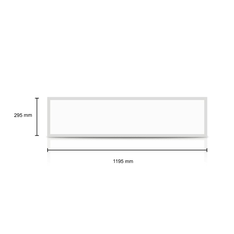 LED-PANEL MIT HINTERGRUNDBELEUCHTUNG | ARIEL | 120X30CM | 36W