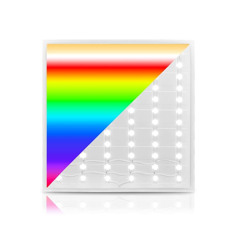 LED-PANEL MIT HINTERGRUNDBELEUCHTUNG | DOVER | 60x60CM | RGB+CCT | 40W