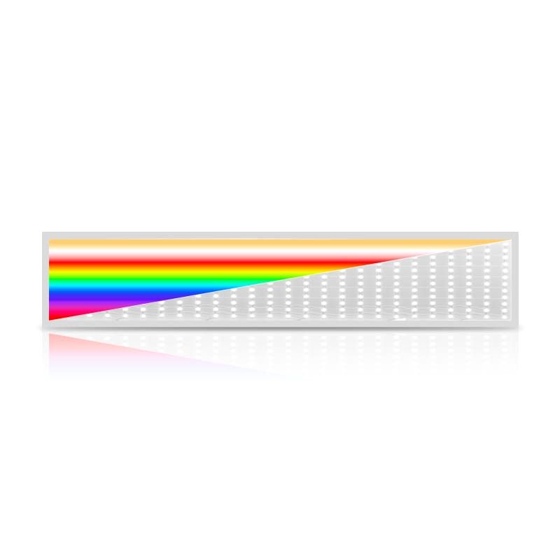 LED-PANEL MIT HINTERGRUNDBELEUCHTUNG | DOVER | 150x30CM | RGB+CCT | 40W