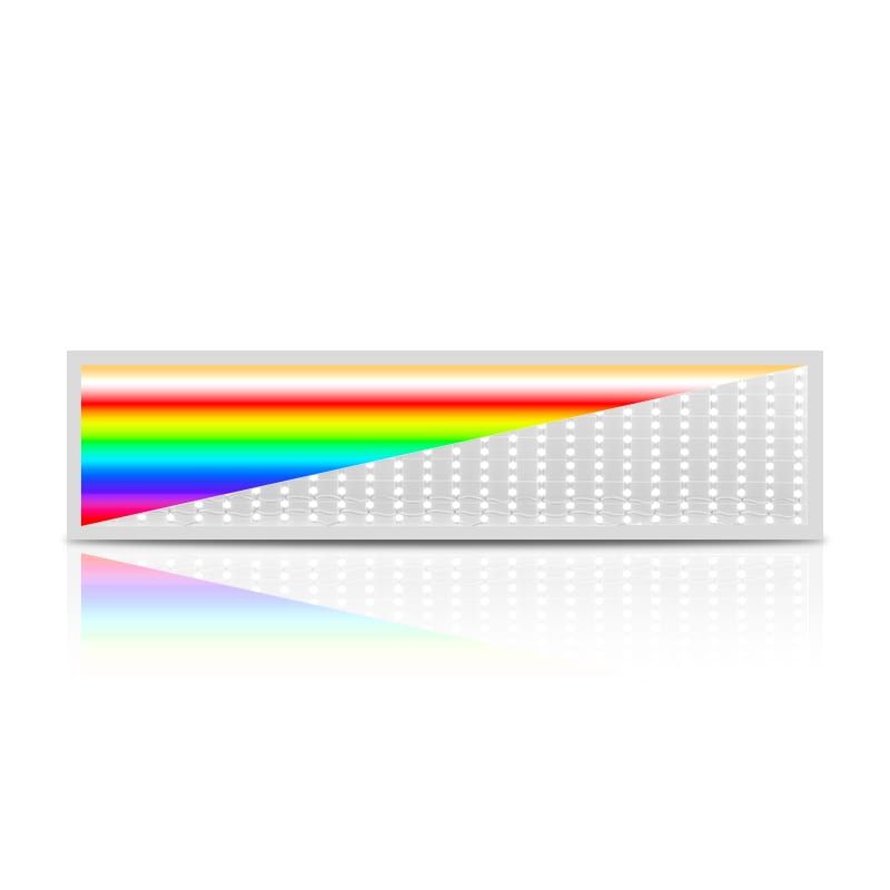 LED-PANEL MIT HINTERGRUNDBELEUCHTUNG | DOVER | 120x30CM | RGB+CCT | 40W