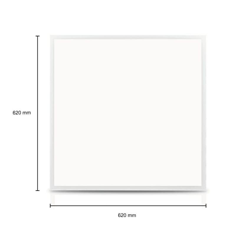LED-PANEL MIT HINTERGRUNDBELEUCHTUNG | LEDA | 62X62CM | 40W