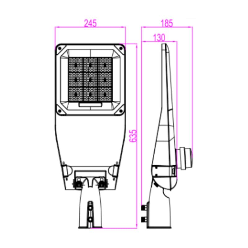 LED-STRAßENLAMPE | ESHER | 150W | 4000K