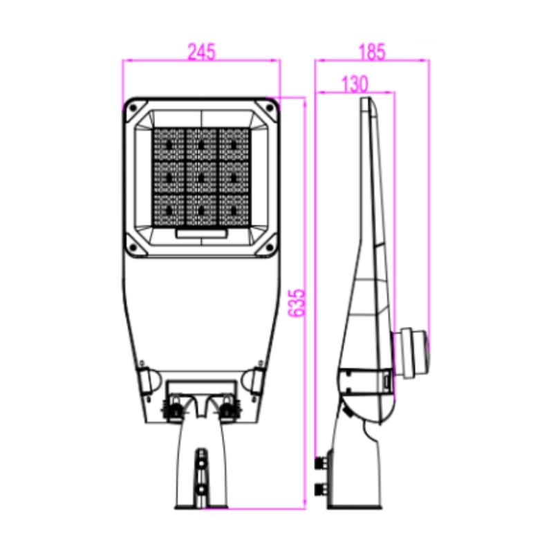 LED-STRAßENLAMPE | ESHER | 150W | 5700K