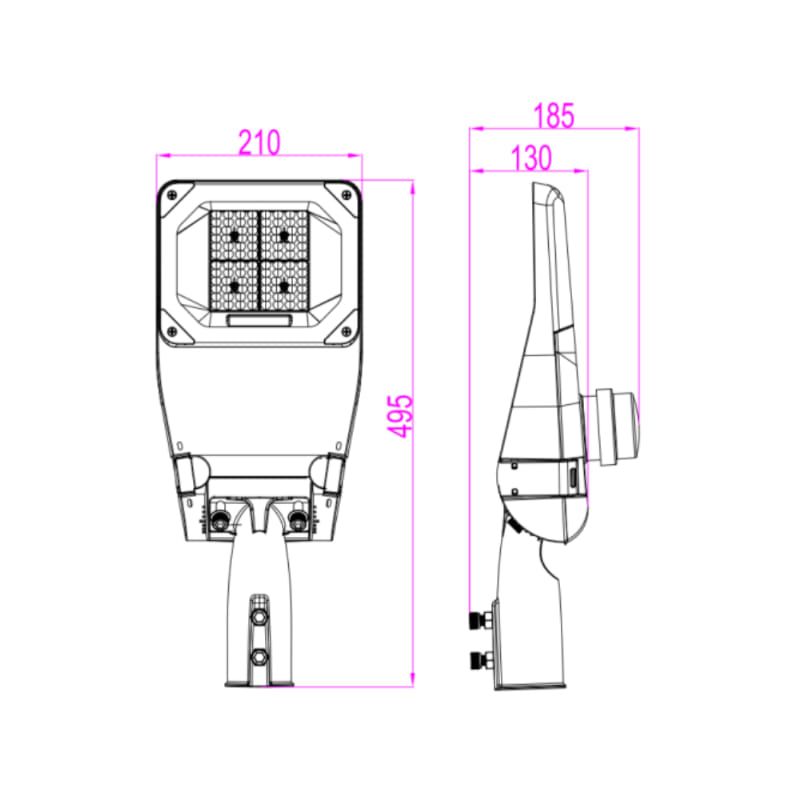 LED-STRAßENLAMPE | ESHER | 30W