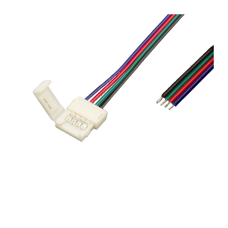 LED-STREIFENVERBINDER | STRIP TO POWER | 4 PIN | 10MM | IP20 | 50CM