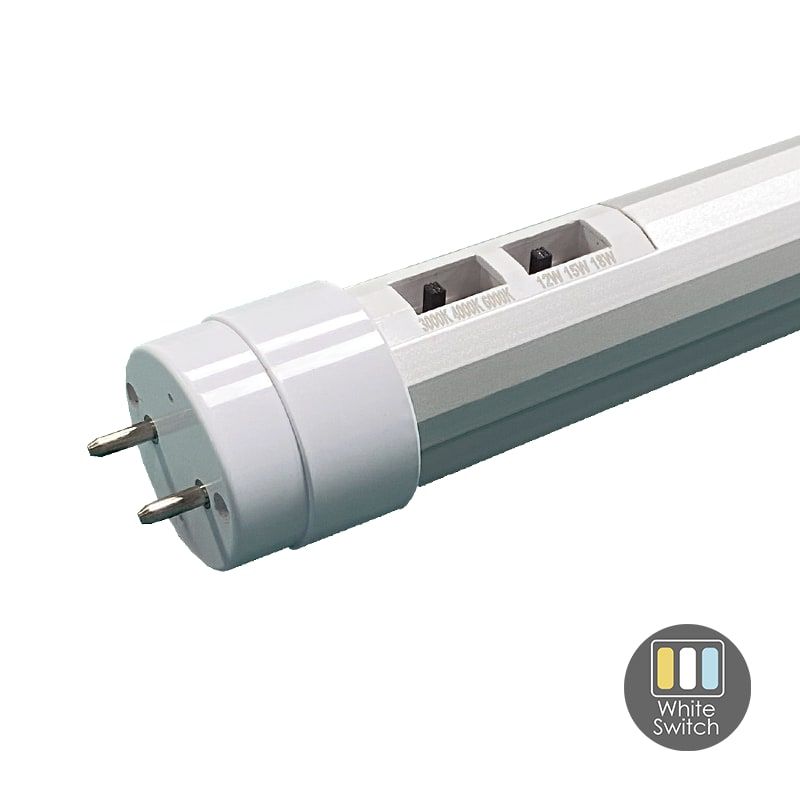 LED TL TUBE | T8 | 120CM | 12W-15W-18W | CCT-SCHALTER