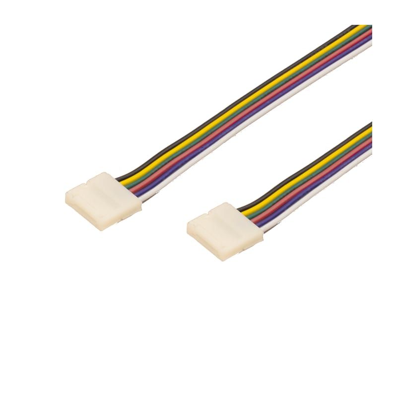 LED-STREIFENVERBINDER | STREIFEN ZU STREIFEN | 6 PIN | 12MM | IP20 | 15CM