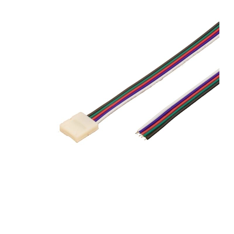 LED-STREIFENVERBINDER | STRIP TO POWER | 5 PIN | 10MM | IP20 | 50CM