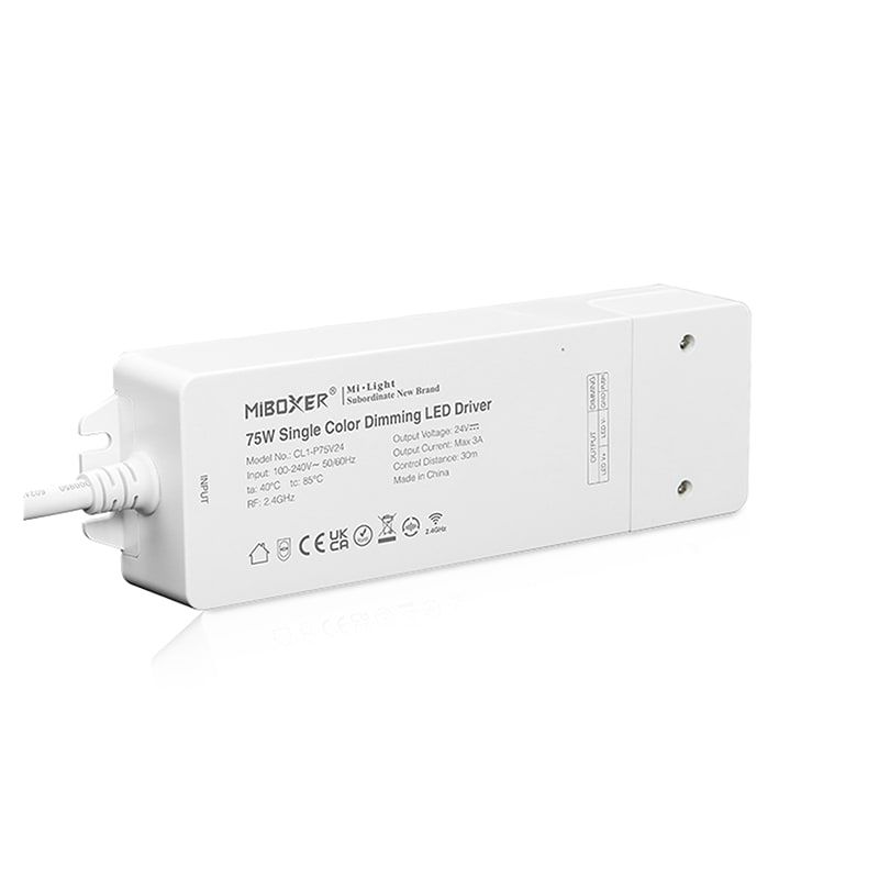 MI-LIGHT DRIVER | 24V | 75W | EINFARBE