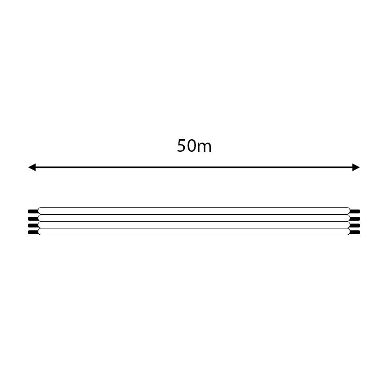 LED STRIP KABEL | 50 METER | BKGRB