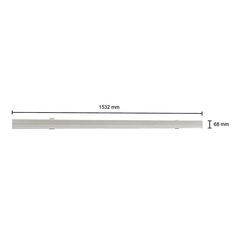 LICHTLINIE JUPITER | LED MODUL | MIT NOTLICHT | 33W/42W/58W/66W | 90° | CCT SCHALTER