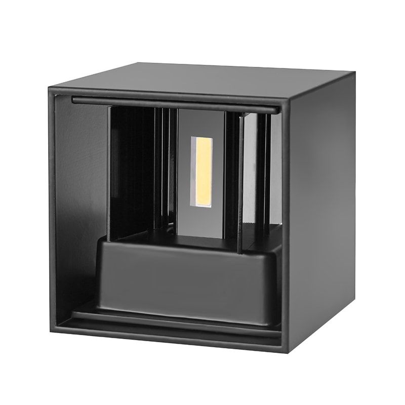 LED-WÜRFEL | THEBEN | 2x3W | DIM2WARM | GRAU