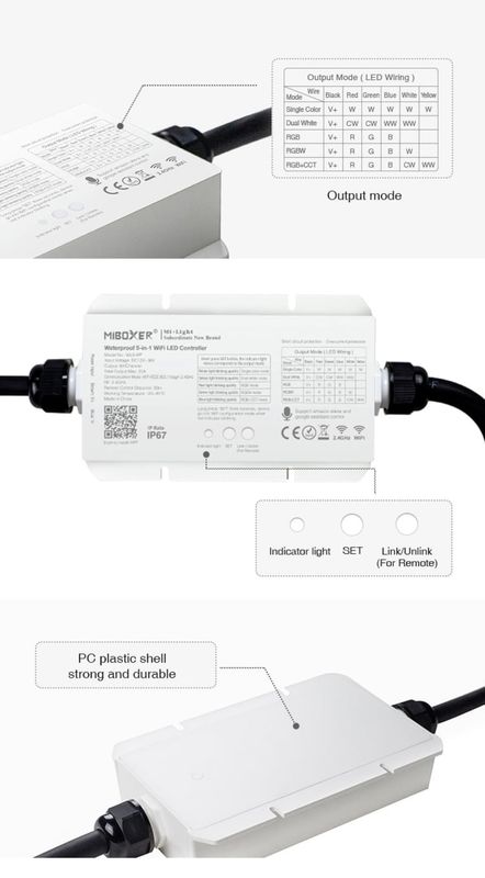 MI-LIGHT 4 ZONE | RGB+CCT | REGLER