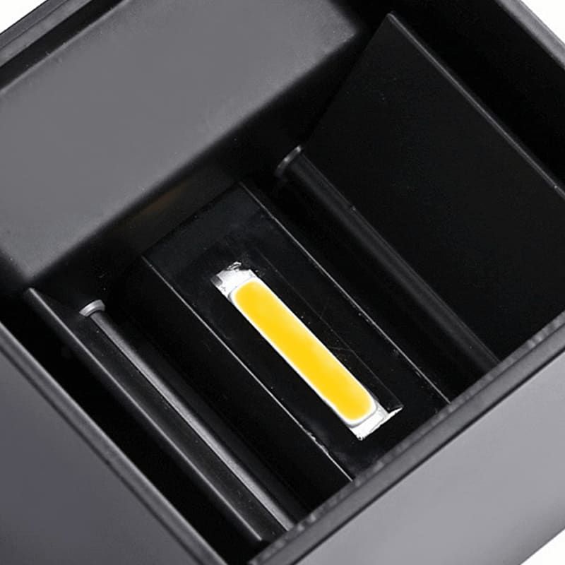 LED-WÜRFEL |  THEBEN | 2x3W | DIM2WARM | SCHWARZ