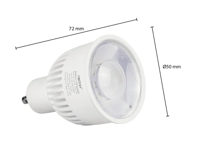 MI-LIGHT | GU10 | SPOT | RGB+CCT | 6W