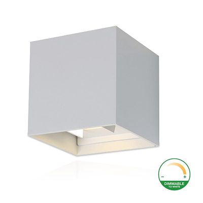 LED-WÜRFEL | 2x3W | DIM2WARM | WEISS