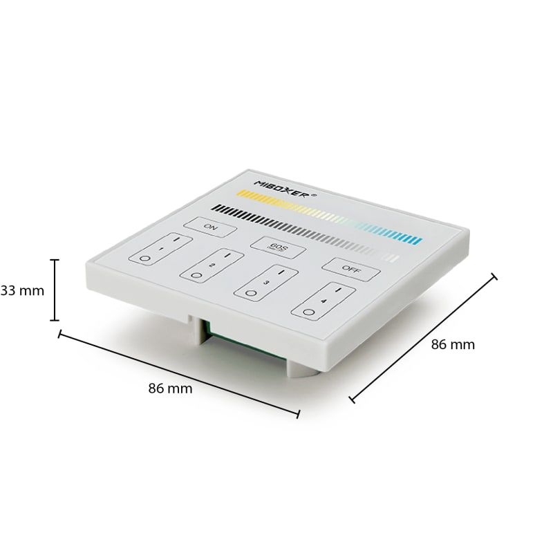 MI-LIGHT | FERNBEDIENUNG | 4 GRUPPEN | CCT