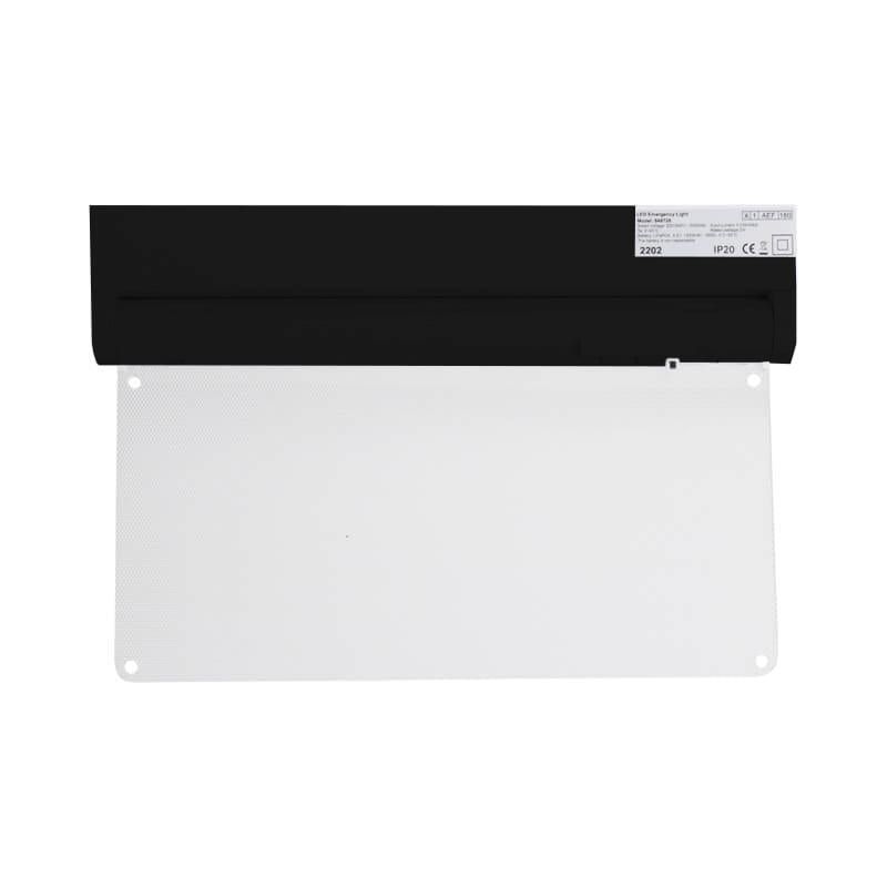 NOTBELEUCHTUNG | MIRA | SCHWARZ | 3,5W | IP20 (EINSCHLIESSLICH PLATTEN)