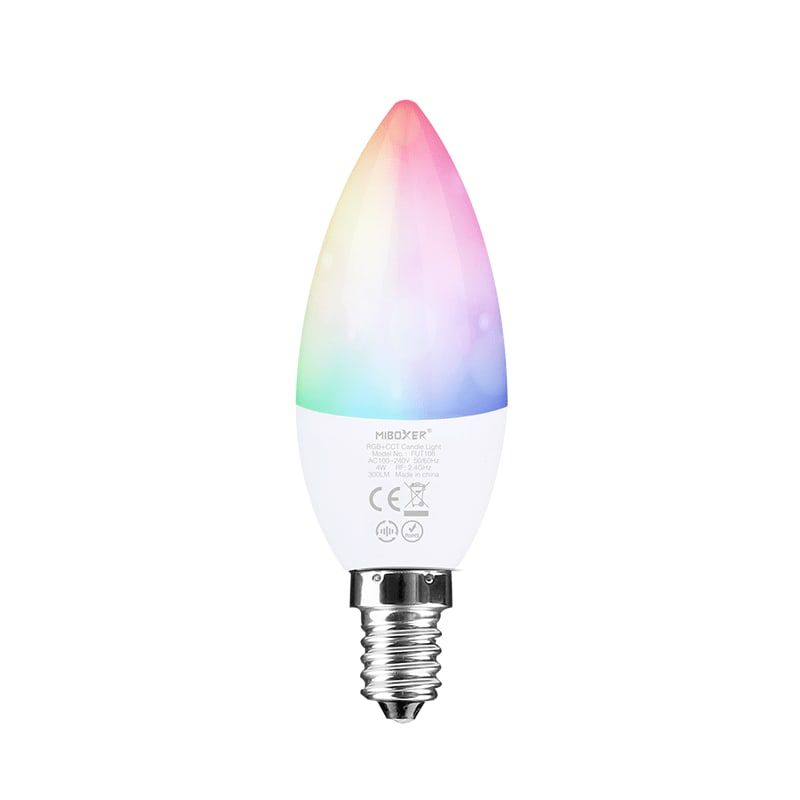 MI-LIGHT LED-LAMPE E14 4W RGB+CCT