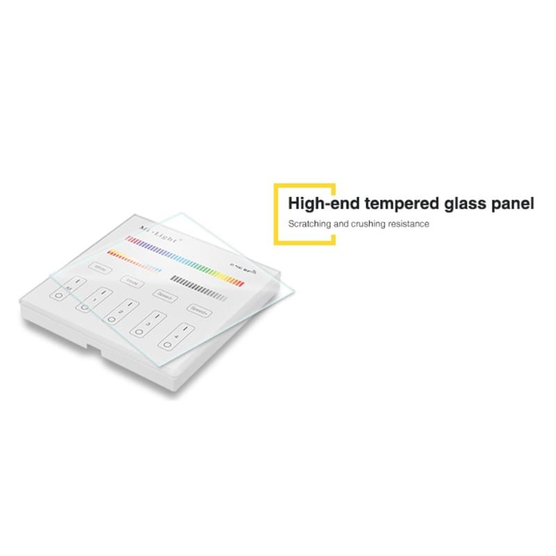 MI-LIGHT FERNBEDIENUNG | 4 GRUPPEN | RGB+CCT | 220V