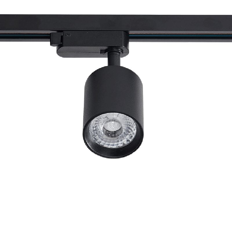1-PHASEN SCHIENENSPOT | PANDO | 10W | SCHWARZ | 2700K