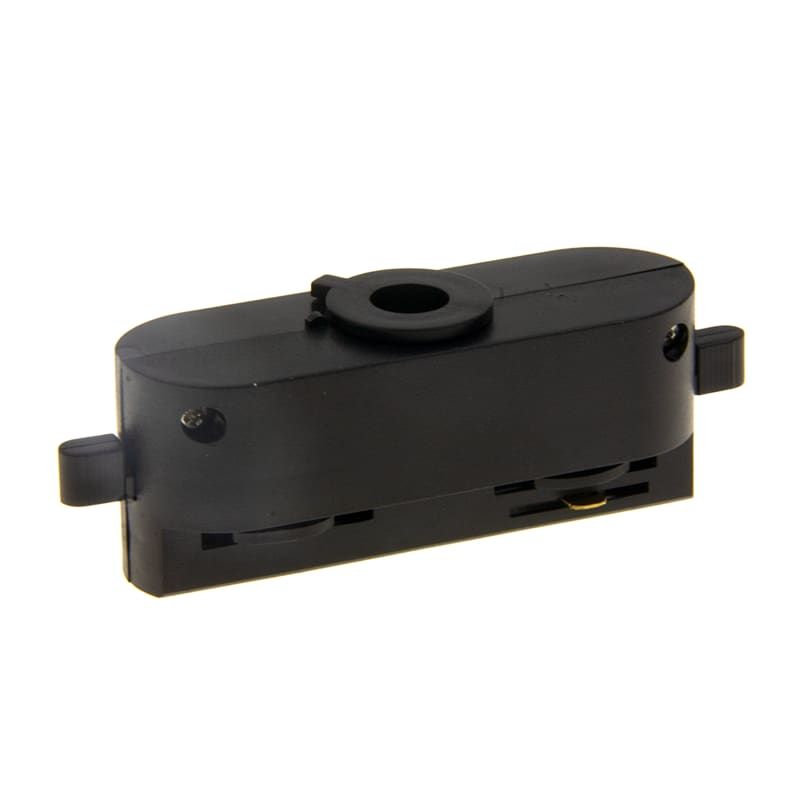 1-PHASEN SCHIENENADAPTER SCHWARZ