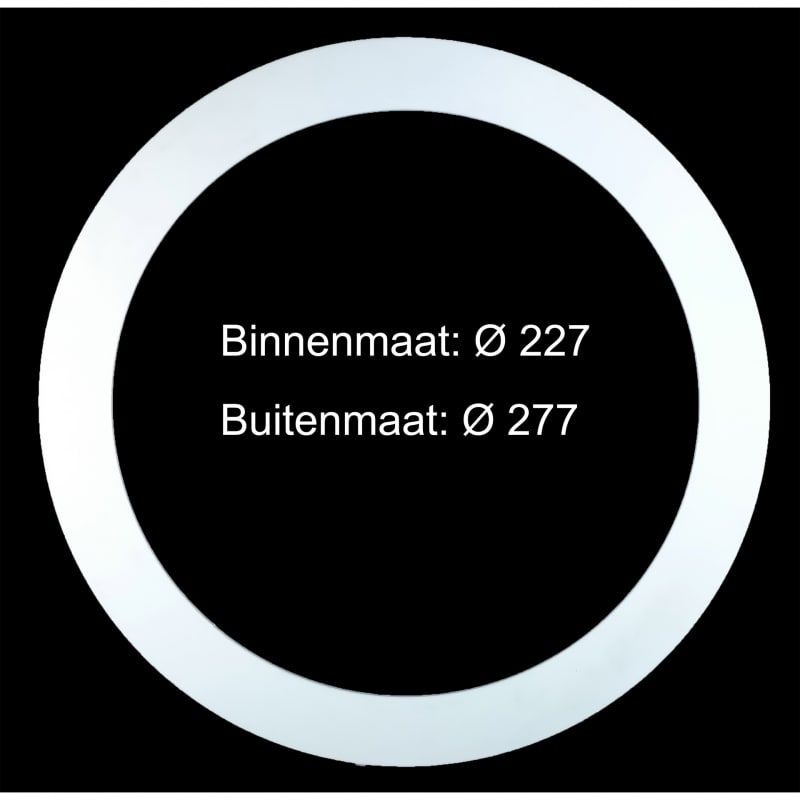 REDUZIERRING METALL | SCHWARZ | Ø227-277mm