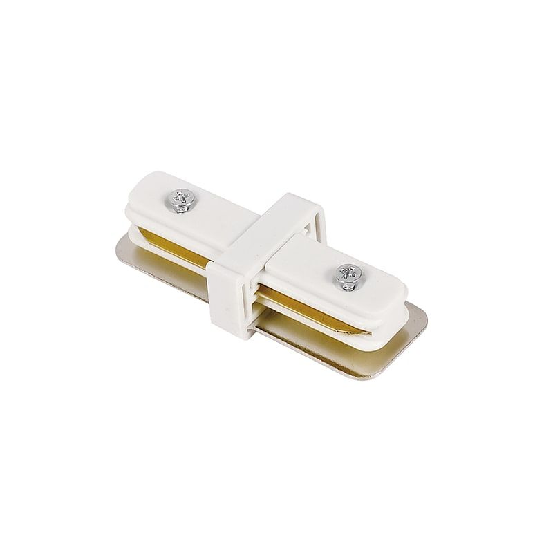 1-PHASEN SCHIENE | I-VERBINDER | WEISS