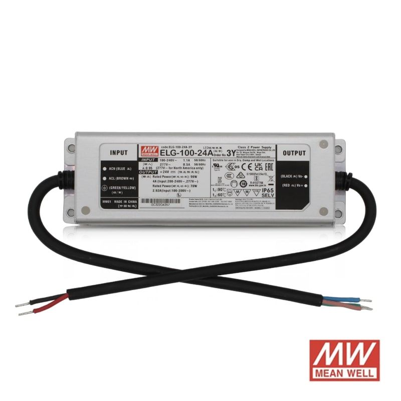 24V | MEANWELL-Driver | IP65 | 100W