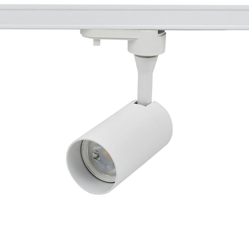 1-PHASEN LEUCHTE MIT GU10-FASSUNG WEISS