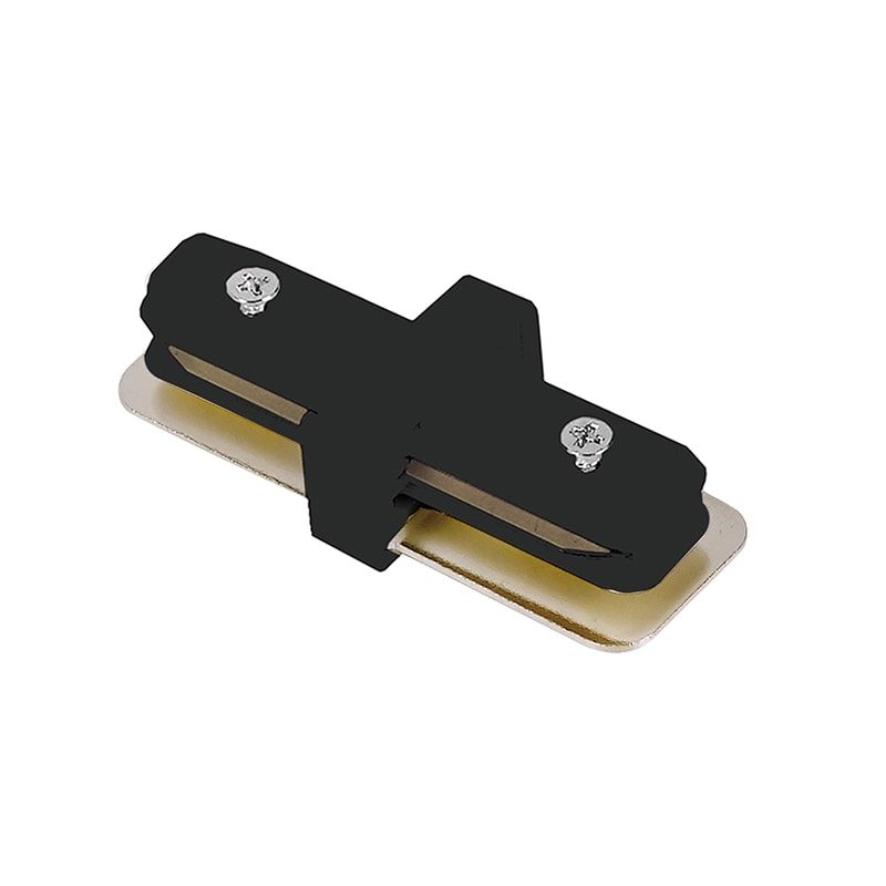 1-PHASEN SCHIENE | I-VERBINDER | SCHWARZ