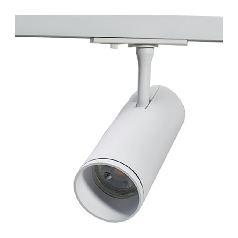 1-PHASEN SCHIENENLEUCHTE MIT GU10-FASSUNG WEISS