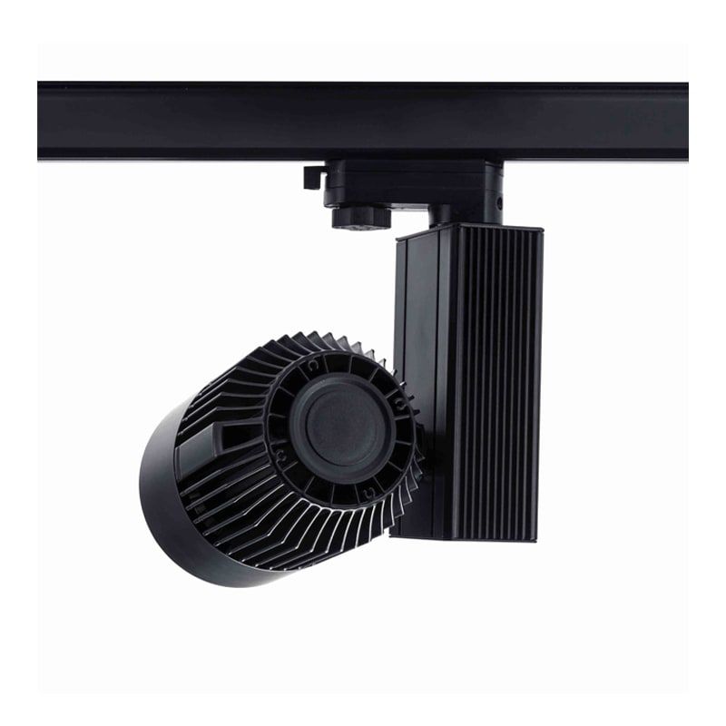 3-PHASEN RAILSPOT 50W CRI&gt;95 SCHWARZ