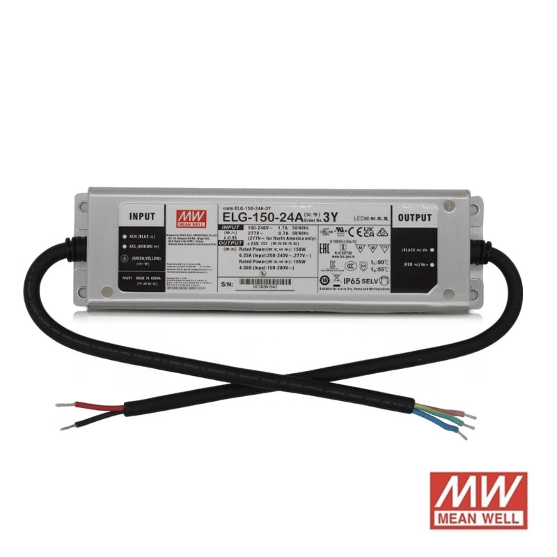 24V | MEANWELL-Driver | IP65 | 150W