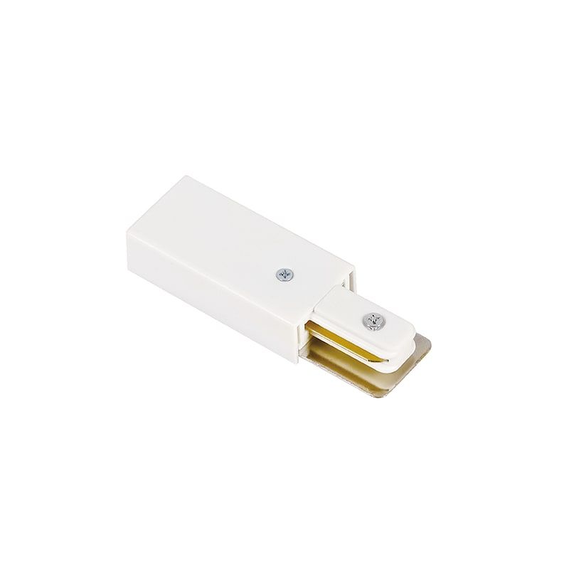 1-PHASEN SCHIENE | STROMANSCHLUSS | WEISS